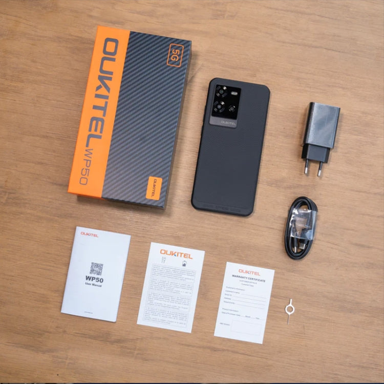 Oukitel WP50 5G Rugged Phone, 4GB+256GB, 6.6 inch Android 14.0 MediaTek Dimensity 6100+ Octa-core 3.0GHz, NFC, OTG, Network: 5G Oukitel WP50 5G Rugged Phone, 4GB+256GB, 6.6 inch Android 14.0 MediaTek Dimensity 6100+ Octa-core 3.0GHz, NFC, OTG, Network: 5G